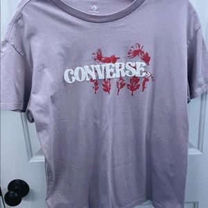 converse pink top